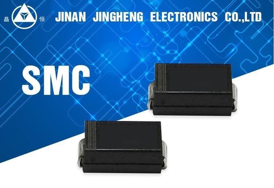 SMC-pakket Schottky-barrierrectifier van legering SS52C/SS54C/SS56C/SS510C/SS515C/SS520C/SS525C