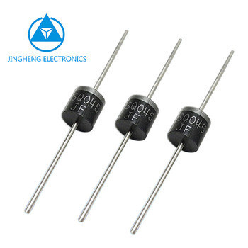 Snelhersteldiode FR601 tot FR607 met R-6-pakket en geen lichtsterkte