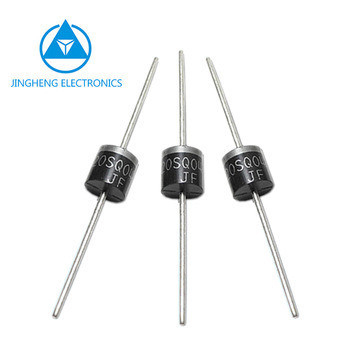 Snelhersteldiode FR601 tot FR607 met R-6-pakket en geen lichtsterkte