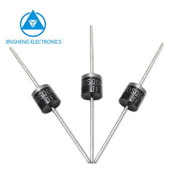 Snelhersteldiode FR601 tot FR607 met R-6-pakket en geen lichtsterkte