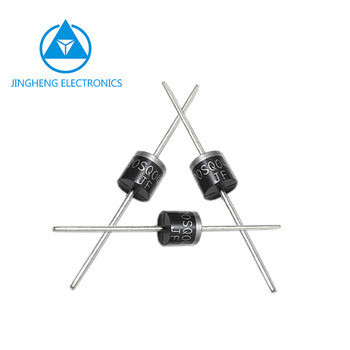 Snelhersteldiode FR601 tot FR607 met R-6-pakket en geen lichtsterkte