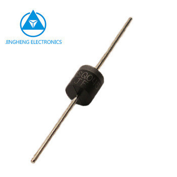 Snelhersteldiode FR601 tot FR607 met R-6-pakket en geen lichtsterkte