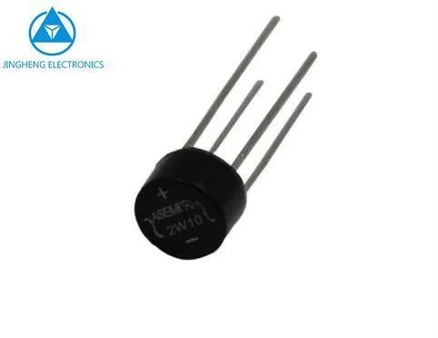 GPP-chip 2A D 2W005/2W02/2W04/2W06/2W08/2W10 brugrectifierdiode met WOB-pakket